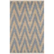 Product Image of Natural Fiber Natural, Light Blue (M) Area-Rugs