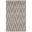 Product Image of Natural Fiber Safavieh &middot; Cape Cod &middot; CAP863 &middot; Natural, Light Blue (M) Area-Rugs