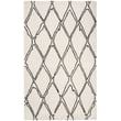 Product Image of Contemporary / Modern Ivory, Black (Z) Area-Rugs