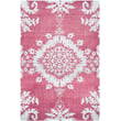 Product Image of Contemporary / Modern Safavieh &middot; Stone Wash &middot; STW-235 &middot; Fuchsia (C) Area-Rugs