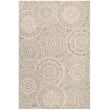 Product Image of Contemporary / Modern Ivory, Grey (B) Area-Rugs