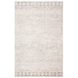 Safavieh Abstract ABT-349 rug in ivory and grey, hand-tufted, showcasing modern design with intricate patterns suitable for stylish interiors.