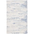 Product Image of Abstract Ivory, Blue (A) Area-Rugs