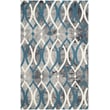 Product Image of Contemporary / Modern Grey, Ivory Blue (J) Area-Rugs