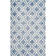 Product Image of Contemporary / Modern Blue, Ivory (K) Area-Rugs