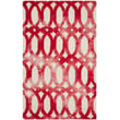 Product Image of Contemporary / Modern Ivory, Red (C) Area-Rugs