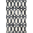 Product Image of Contemporary / Modern Ivory, Graphite (D) Area-Rugs