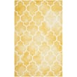 Product Image of Contemporary / Modern Safavieh &middot; Dip Dye &middot; DDY-535 &middot; Gold, Ivory (H) Area-Rugs