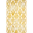 Product Image of Contemporary / Modern Safavieh &middot; Dip Dye &middot; DDY-536 &middot; Gold, Ivory (H) Area-Rugs