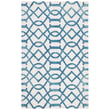 Product Image of Contemporary / Modern Ivory, Turquoise (H) Area-Rugs