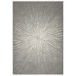 Product Image of Contemporary / Modern Dark Grey, Ivory (H) Area-Rugs