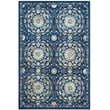 Product Image of Contemporary / Modern Safavieh &middot; Evoke &middot; EVK-252 &middot; Navy, Ivory (A) Area-Rugs