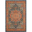 Product Image of Traditional / Oriental Safavieh &middot; Evoke &middot; EVK-275 &middot; Orange, Blue (C) Area-Rugs