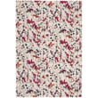 Product Image of Contemporary / Modern Ivory, Red (Q) Area-Rugs