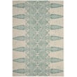 Product Image of Contemporary / Modern Ivory, Teal (F) Area-Rugs