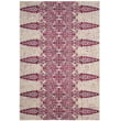 Product Image of Contemporary / Modern Ivory, Fuchsia (K) Area-Rugs