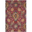 Product Image of Traditional / Oriental Fuchsia, Gold (A) Area-Rugs