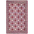 Safavieh Aspen APN-121 Red, Pink (Q) rug, featuring a vibrant floral pattern, hand-tufted design, ideal for brightening interiors.