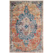 Product Image of Traditional / Oriental Blue, Orange (S) Area-Rugs