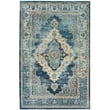 Product Image of Vintage / Overdyed Safavieh &middot; Crystal &middot; 500 &middot; Blue, Yellow (M) Area-Rugs