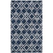Product Image of Geometric Navy, Ivory (N) Area-Rugs