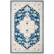 Product Image of Contemporary / Modern Safavieh &middot; Micro Loop &middot; MLP-505 &middot; Navy, Ivory (N) Area-Rugs