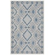 Product Image of Contemporary / Modern Light Grey, Blue (F) Area-Rugs