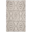 Product Image of Contemporary / Modern Grey, Ivory (F) Area-Rugs