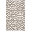 Product Image of Contemporary / Modern Safavieh &middot; Micro Loop &middot; MLP-609 &middot; Grey, Ivory (F) Area-Rugs