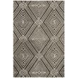 Product Image of Geometric Lauren by Ralph Lauren &middot; Isabella &middot; LRL6608 &middot; Charcoal, Ivory Area-Rugs