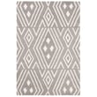 Product Image of Geometric Taupe, White Area-Rugs