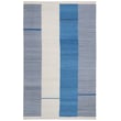 Product Image of Contemporary / Modern Blue, Cream (B) Area-Rugs