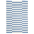 Product Image of Contemporary / Modern Light Blue, Ivory (B) Area-Rugs