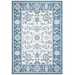 Product Image of Contemporary / Modern Dark Blue, Ivory (N) Area-Rugs
