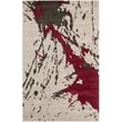 Product Image of Contemporary / Modern Beige, Red (A) Area-Rugs