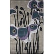 Product Image of Floral / Botanical Grey, Blue (A) Area-Rugs