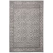 Product Image of Bohemian Safavieh &middot; Tulum &middot; TUL-264 &middot; Dark Grey, Ivory (F) Area-Rugs