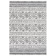 Product Image of Bohemian Safavieh &middot; Tulum &middot; TUL-267 &middot; Ivory, Black (D) Area-Rugs