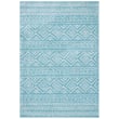 Product Image of Bohemian Safavieh &middot; Tulum &middot; TUL-267 &middot; Turquoise, Ivory (K) Area-Rugs