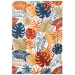 Product Image of Floral / Botanical Safavieh &middot; Cabana &middot; CBN-831 &middot; Creme, Red (A) Area-Rugs