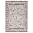Lauren by Ralph Lauren Fairhaven LRL-1400 area rug in light grey, blue, and rust; elegant design for modern or classic interiors.