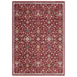 Lauren by Ralph Lauren Kempton LRL-1402 rug in red and ivory, elegantly displays a vintage-style pattern, perfect for enhancing living spaces.