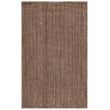 Lauren by Ralph Lauren Marram LRL-0547 rug in natural and grey, made of handwoven jute, showcasing a simple, elegant design.