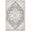 Lauren by Ralph Lauren Percy LRL-6652 rug in grey and ivory, hand-tufted design, enhances elegance with its soft, neutral hues.
