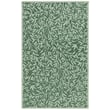 Martha Stewart Rugs MSR-3527 Green, hand-tufted design, features elegant patterns in green hues, perfect for a cozy living space.