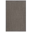 Martha Stewart Rugs Power-Loomed MSR-9501 Charcoal rug displayed, featuring a detailed carpet design in subtle grey and dark tones.