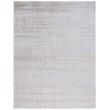 Martha Stewart Rugs Isabella Power-Loomed MSR-0961 in grey and gold displays a delicate floral pattern, enhancing elegant home decor.