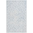 Lauren by Ralph Lauren Olivier LRL-6935 rug in blue and ivory, featuring elegant patterns, hand-tufted construction, perfect for modern interiors.