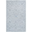 Elegant Lauren by Ralph Lauren Hand-Tufted rug in navy and ivory, showcasing a sophisticated pattern, perfect for modern interiors.