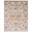 Lauren by Ralph Lauren Power-Loomed 1100 LRL-1107 rug features a beige and ivory pattern, adding elegance to any modern living space.